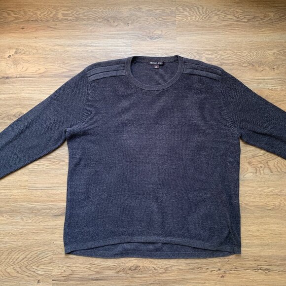 Michael Kors Wool-Blend Textured Sweater – Men’s XL - Picture 3 of 8